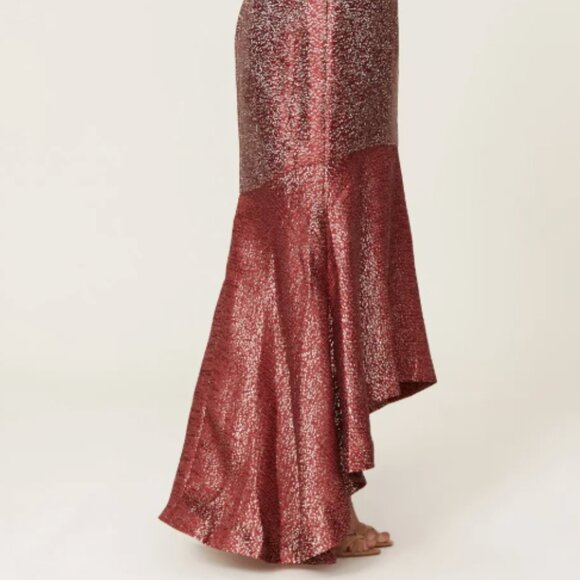 ML Monique Lhuillier Flounced Maxi Dress - Picture 6 of 7